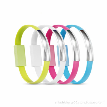 Yijiashishang Hot Sell New Fast Speed Phone Charging Bracelet Micro Usb Cable